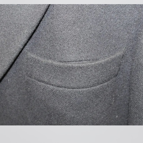 Gianfranco Ruffini Italy Cashmere Blend Black Men Blazer Lined 44S 3 Buttons - Picture 5 of 14